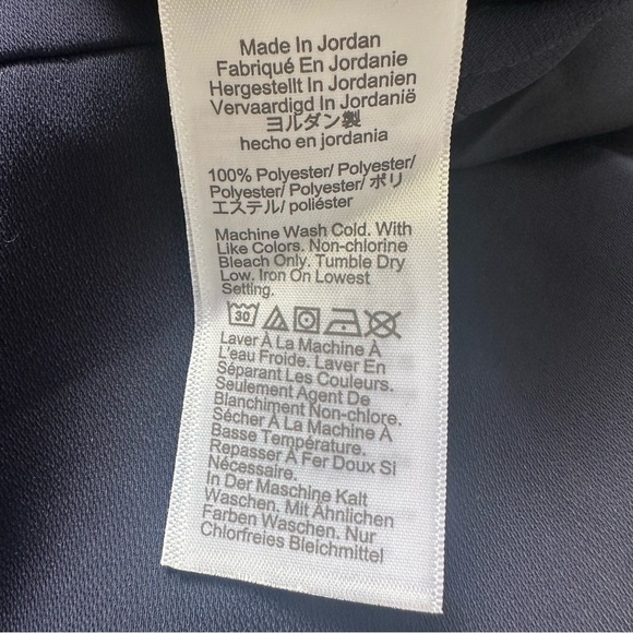 J. Crew Factory Trousers Jamie Pant Pull On Elastic Waist Navy Blue 20 NWT New - Picture 9 of 12